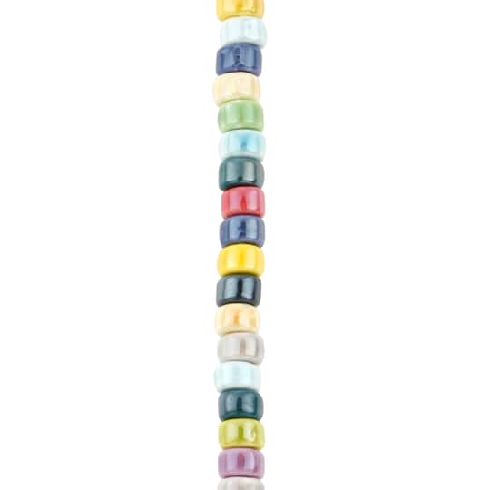 Multicolor Ceramic Heishi Beads, 6mm by Bead Landing&#x2122;